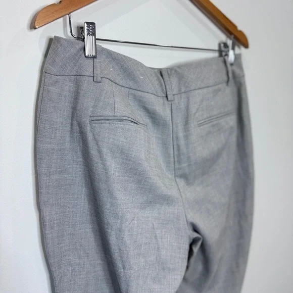 Ann Taylor Factory Light Gray Women’s High Rise Trousers (Sz 8) - Picture 3 of 9